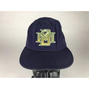 New‎ Era Milwaukee Brewers Pro Model Blue Fitted Baseball Cap Size 6 7/8